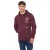 Crosshatch Mannen Moules Hoodie (Wijn)