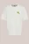 WE Fashion – Heren heavyweight loose fit T-shirt met print – Loose fit – Gebroken wit – Katoen –