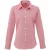Premier Dames micro gingham geruit katoenen shirt met lange mouwen