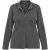 Trendyol Curve Dames Grijs Effen Lang Getailleerd Grote maten Blouses