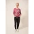 White Stuff Copenhagen Tie Hem Top Pink Multi