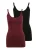 Vero Moda Tall Top ‘Maxi’  kersrood / zwart