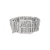ICHI riem IABABETTE met strass zilverkleurig