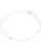 Valero Pearls Ketting  zilver / parelwit