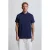 Vänner regular polo donkerblauw