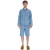 A.P.C. Jacket Kerlouan Logo Light Blue