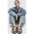AllSaints Saki Sandal Silver