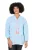 Angel of Style Blouse  lichtblauw / oudroze