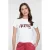 Geisha 62353-24 010 t-shirt “amore” off-white/port