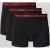 HUGO Boxershort met elastische logoband in een set van 3 stuks