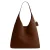 Coach suède schoudertas Brooklyn 39 bruin