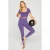 Fabletics Sleek Seamless Scoop Neck Short-sleeve Top Nightshade