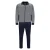 HAJO Huispak  blauw / marine / grijs / lichtgrijs