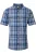 Redmond Casual Overhemd Korte mouw blauw