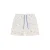 Swim Essentials zwemshort met all over print ecru/blauw