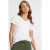 Anytime T-shirt met V-hals wit