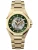La Moda Me Analoog horloge ‘Space Mission Green 8’  goud