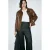 Mango wide leg jeans – donkerblauw