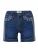 KOROSHI Jeans  donkerblauw / lichtbruin