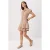 TRENDYOLMİLLA Dames Roze Effen Kort / Mini Kort Skater Jurken