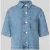 Marc O’Polo regular fit jeansblouse van mix van lyocell en linnen met met katoen en lyocell, en katoen