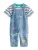 Next Set  aqua / blauw denim / rosa / zwart