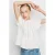 Mango Kids blousetop met ruches – wit