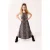 KIDS ONLY GIRL maxi jurk met panterprint bruin
