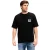 Boss Lichtgewicht katoenen T-shirt met logo voor heren (Zwart)