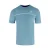 Aquascutum Heren Active Piping Detail T-Shirt (Blauw)
