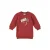 Dirkje midi sweatjurk met print – rood