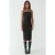 Cowl Neck Bodycon Midi Jurk