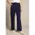 LOLALIZA regular fit broek – donkerblauw