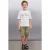T-shirt met ronde hals en print