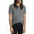 John Varvatos Irwin Regular Fit Ss Polo With Texture Seal Grey
