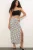 Hoge Taille Polka Dot Midi Rok