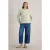 White Stuff Bailey Cotton Jumper Khaki Green