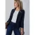 Basic blazer met plooien