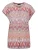 Goldner Blouse  beige / donkerbeige / duifblauw / oranje / rood