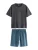 Next Pyjama kort  opaal / antraciet