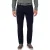 Broeken Alberto LOU donkerblauw chino flatfront