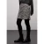 Street One Dames Wol-look rok met studs in Beige