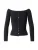 Abercrombie & Fitch Gebreid vest  zwart