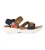 M Zymic HONEY BROWN/ BLACK Sandalen