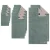JOOP! Handdoek  taupe / pastelgroen