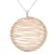 Orphelia ‘Zelia’ Dames 925 Zilveren Ketting met Hangertje – Zilver/Roos ZK-7180