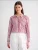 MixRay Blouse  bourgogne / wit