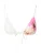 BILLABONG Bikinitop ‘Sunny Shore’  pink / poederroze / wit