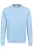 HAKRO 475 Comfort Fit Sweatshirt ronde hals ijsblauw, Effen