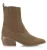 Remix Enkellaarsjes 13581 Beige Suede Enkellaars met hak Dames